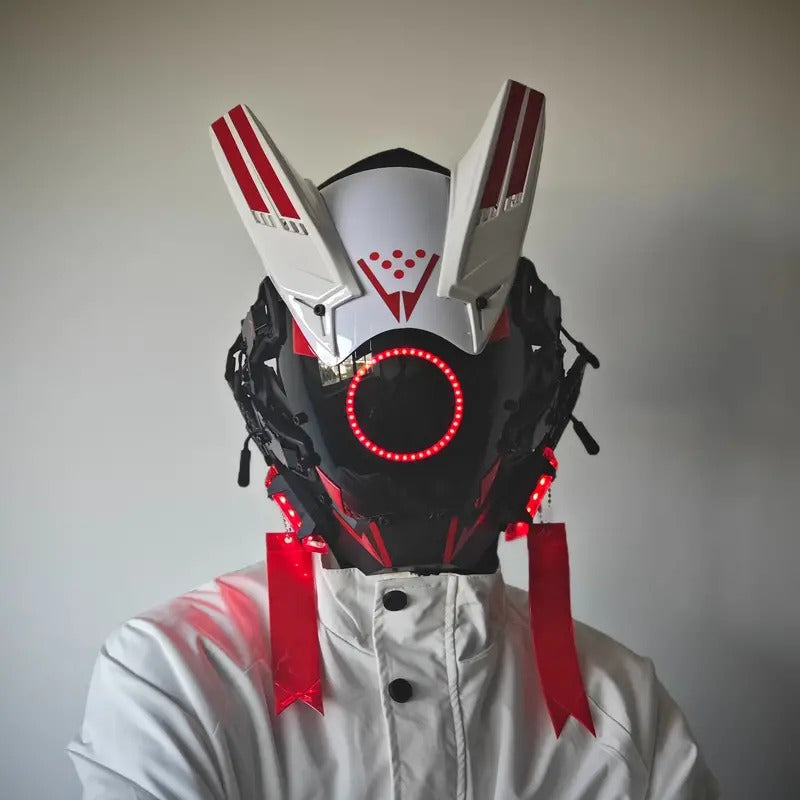 ROBOT ANIME FACE MASK